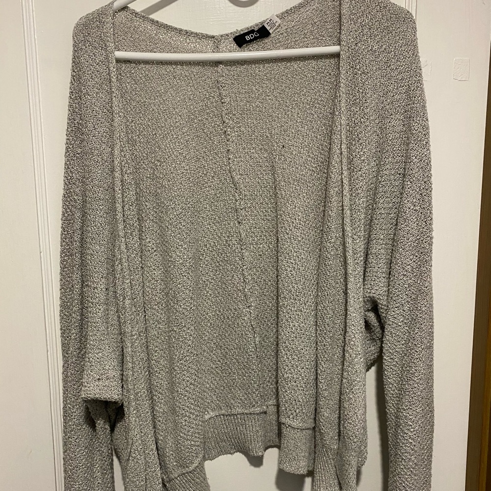 Grey cardigan